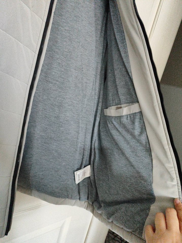 Gri Fermuarlı Erkek Ceket - Görsel 5