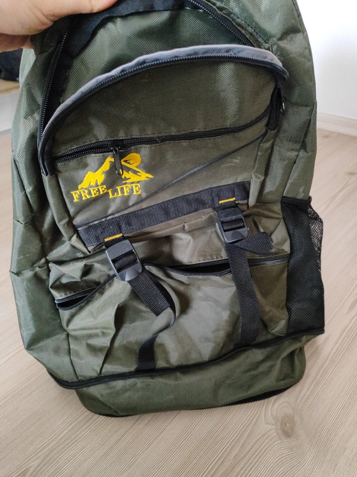 Yeşil Kamuflaj Erkek Sırt Çantası - Görsel 2