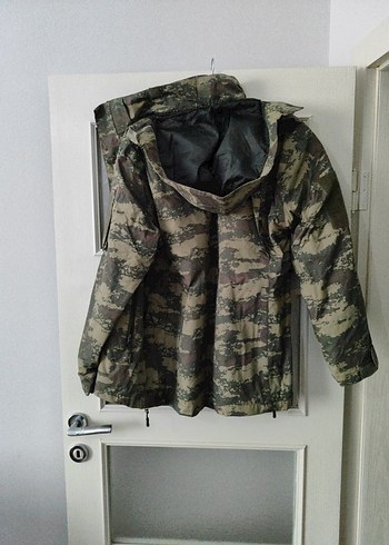 Gri Kamuflaj Desenli Erkek Ceket - Görsel 6