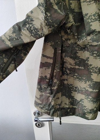 Gri Kamuflaj Desenli Erkek Ceket - Görsel 7