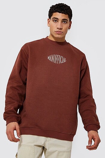Erkek Sweatshirt Oversize