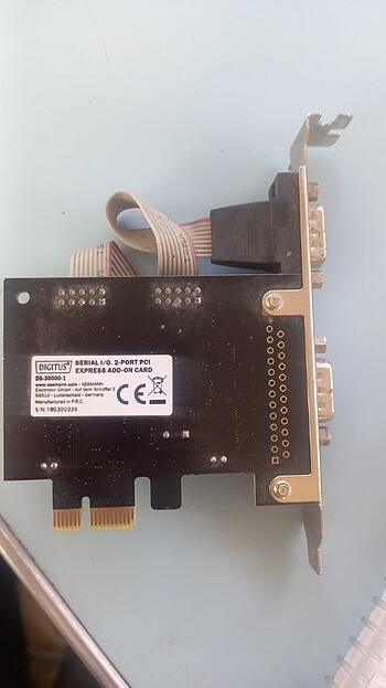 DIGITUS 2 Portlu Seri Arabirim Kartı, PCIe