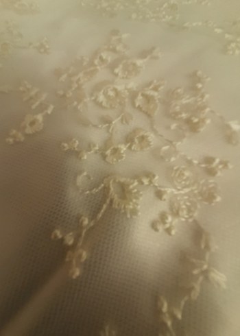 Beyaz Düz Renk Yatak Örtüsü - Görsel 9