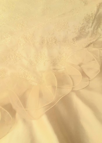 Beyaz Düz Renk Yatak Örtüsü - Görsel 2