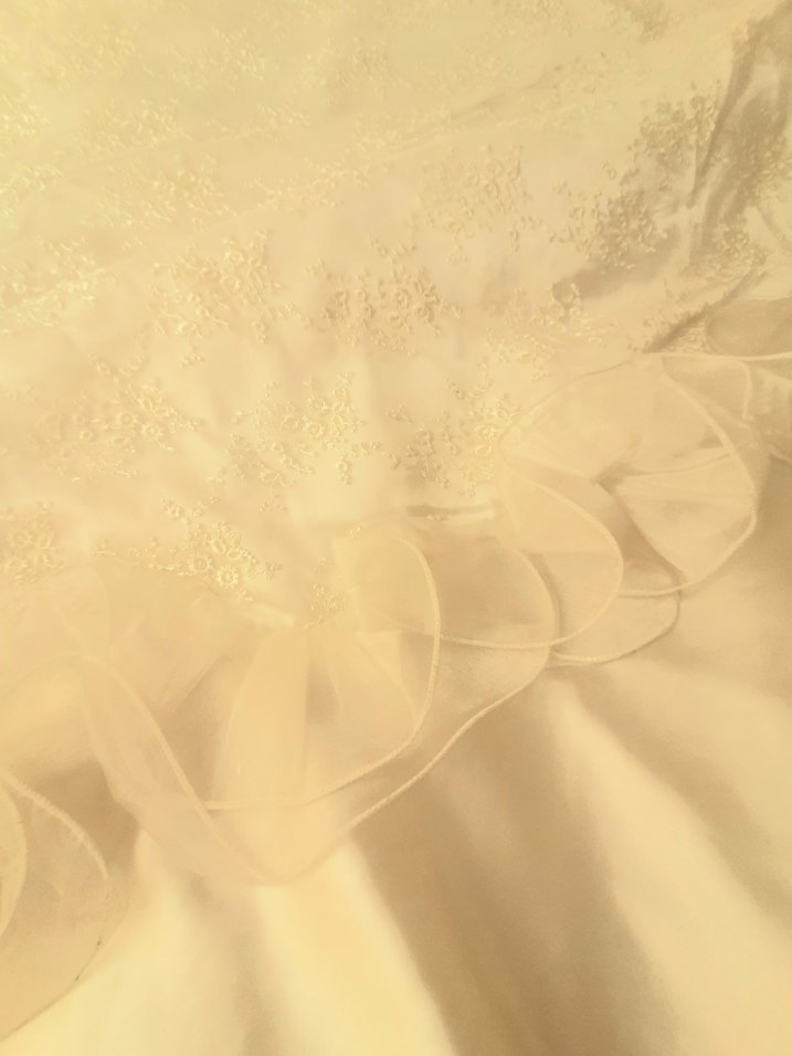 Beyaz Düz Renk Yatak Örtüsü - Görsel 2