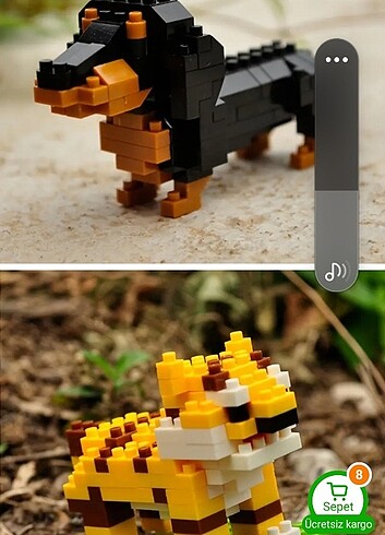 Beden Lego köpek figür