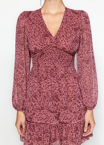 xl Beden bordo Renk Trendyol batik mango