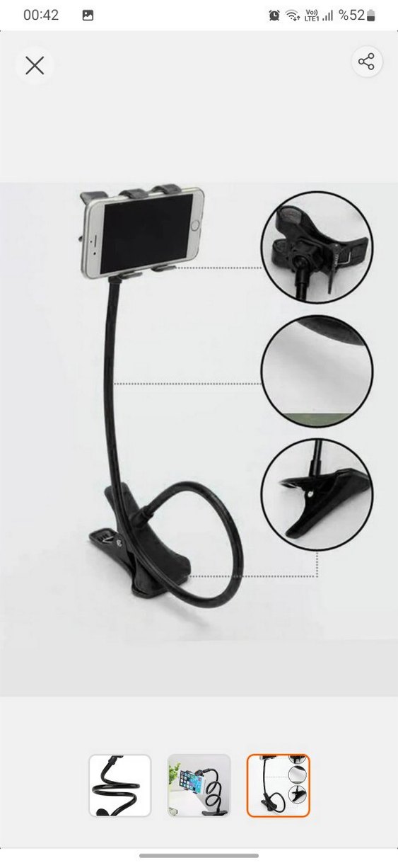 Esnek Telefon Tutucu - Görsel 2