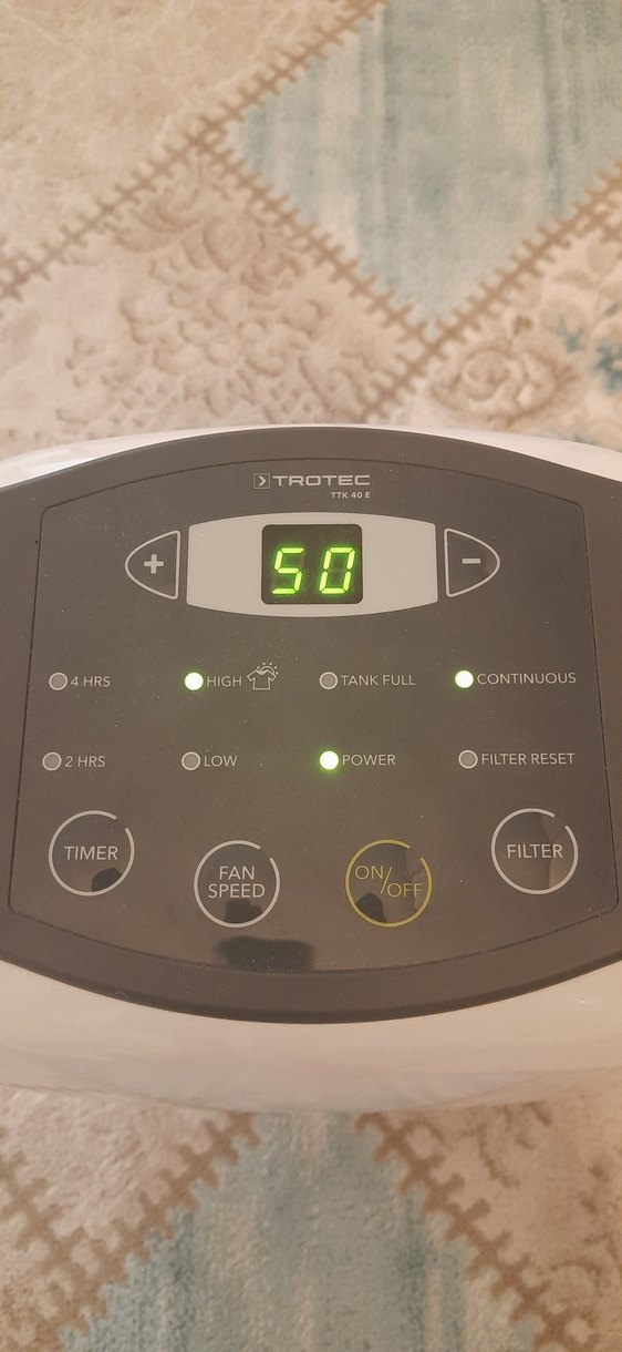 Alman Malı TROTEC Nem Alma Cihazı TTK 40 E - Görsel 3