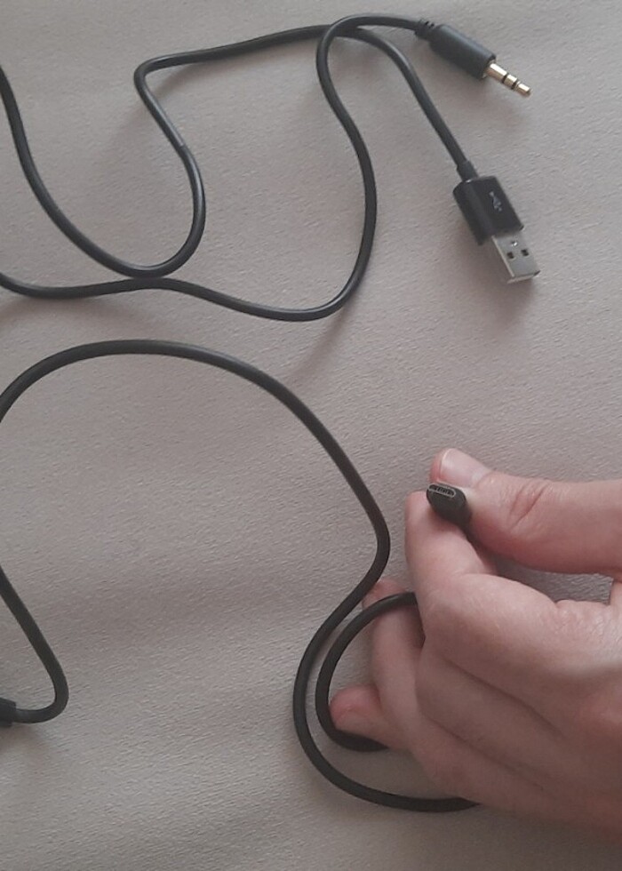 Micro Usb 3,5 mm Jack Kablo - Görsel 3