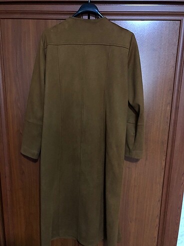 xl Beden camel Renk Süvet trenckot