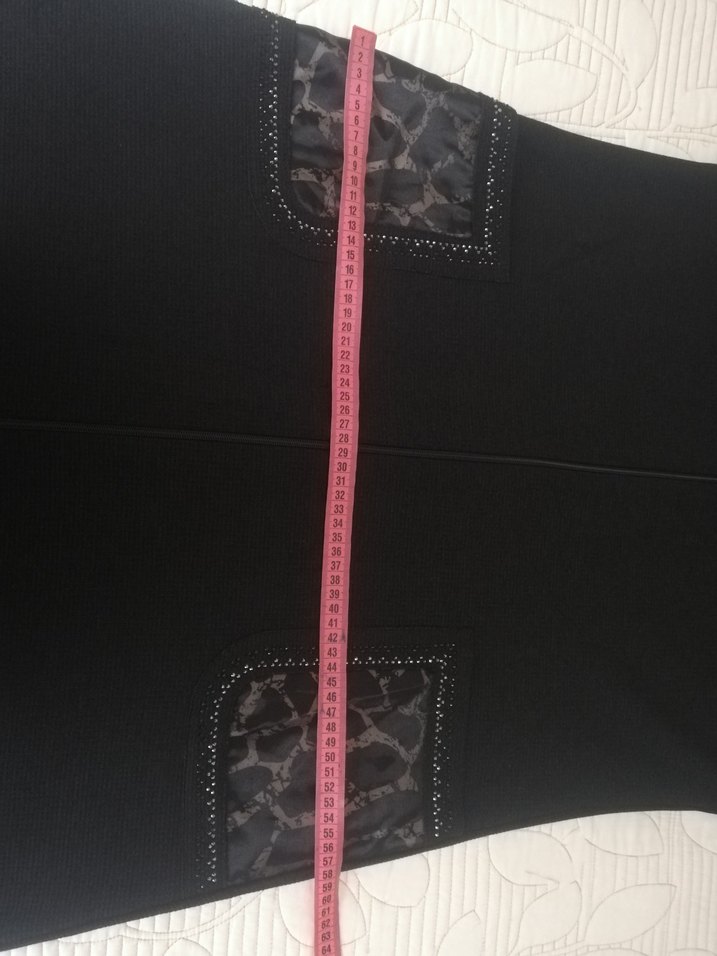 Siyah Yılan Desenli Kapüşonlu Uzun Kadın Kaban - Görsel 5