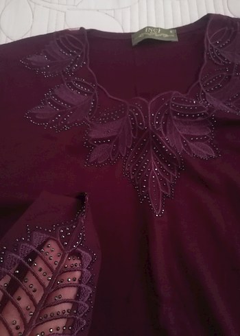 Mürdüm  renk hiç giyilmedi - Görsel 2