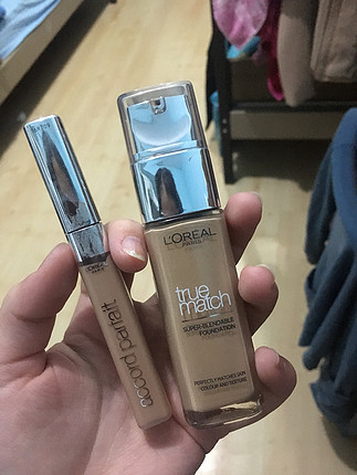 universal Beden Loreal True Match Fondöten ve Kapatıcı