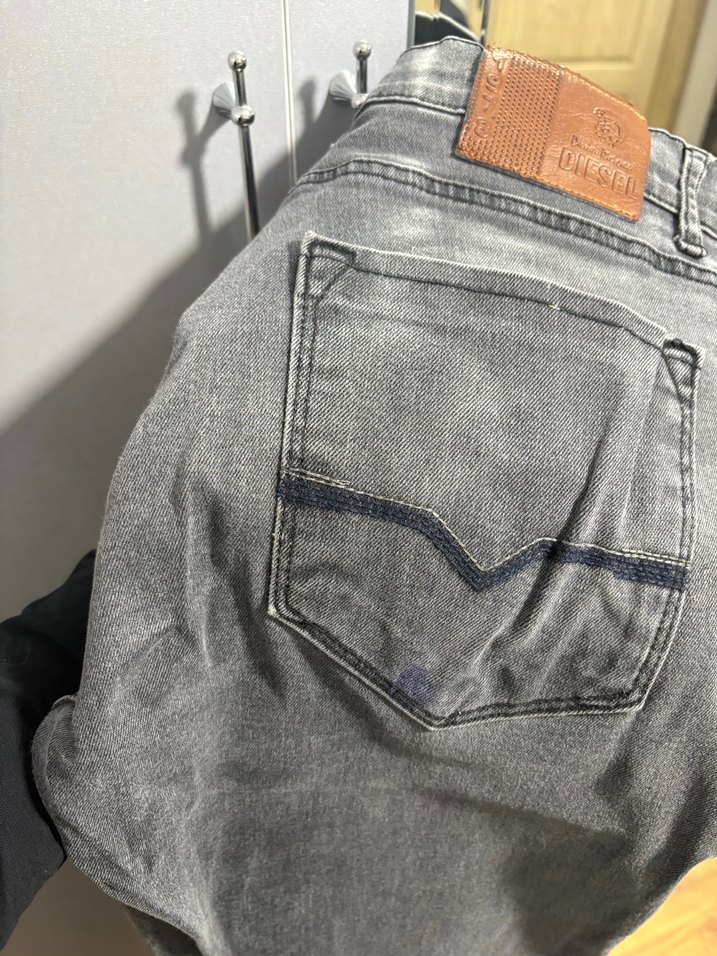 Gri Denim Erkek Kot Pantolon - Görsel 2