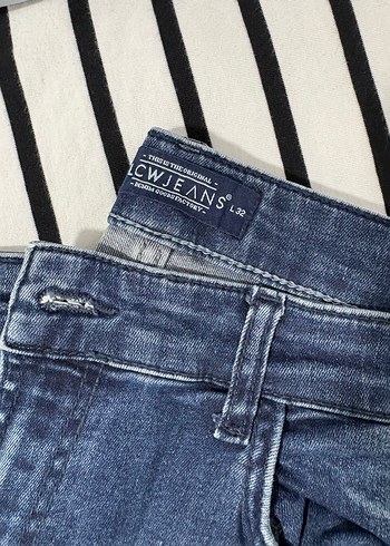 Gri Mavi Regular Fit Erkek Kot Pantolon - Görsel 2