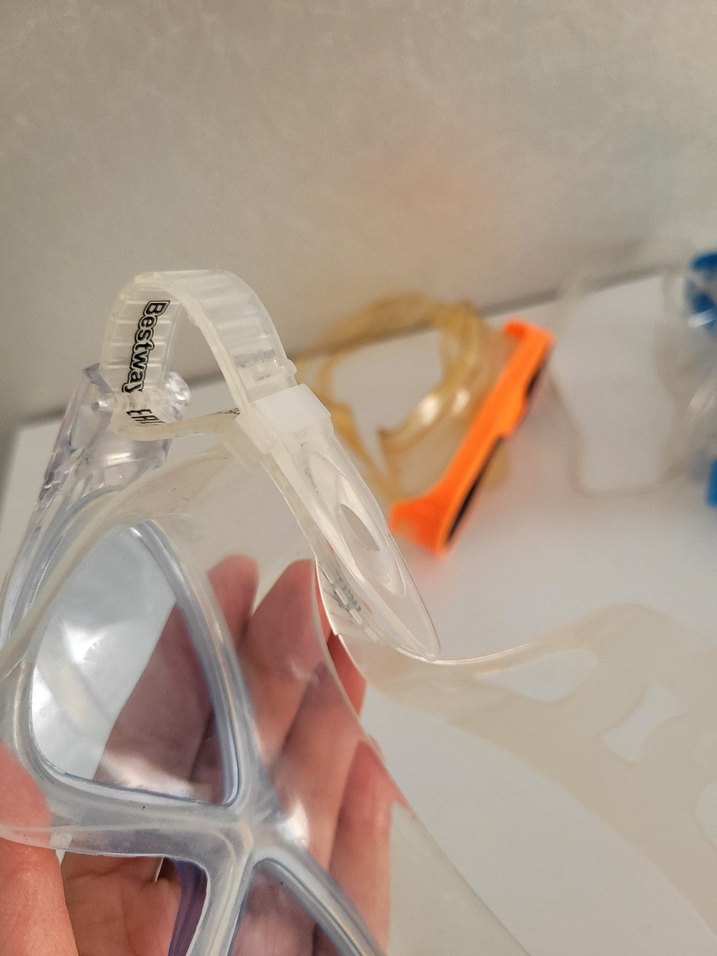 Renkli Elastik Yüzücü Gözlükleri - Görsel 5