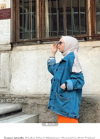 m Beden Oversize kot ceket