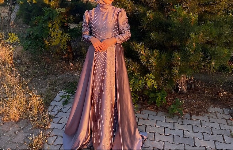 Tesettür abiye Şalı dahil