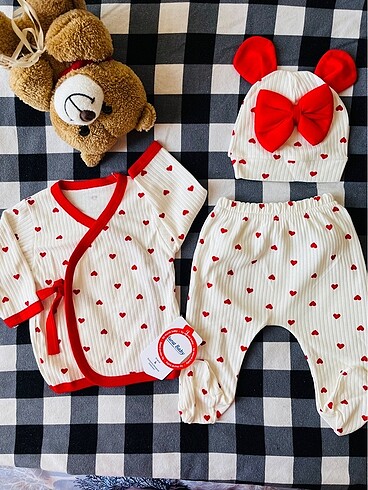 3 Parça Yeni Doğan Set