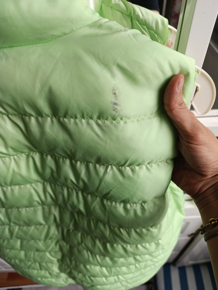 Kız Çocuk Çok Renkli Bağlama Desenli Yelek - Görsel 5