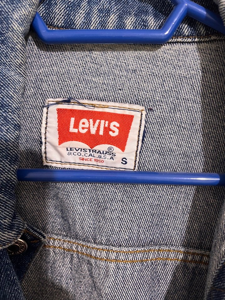 Levi's Mavi Denim Ceket — görsel 3/4