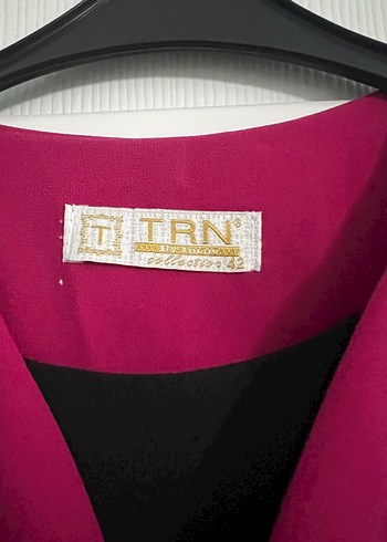 Pembe Kemerli Uzun Kadın Elbise - Görsel 3