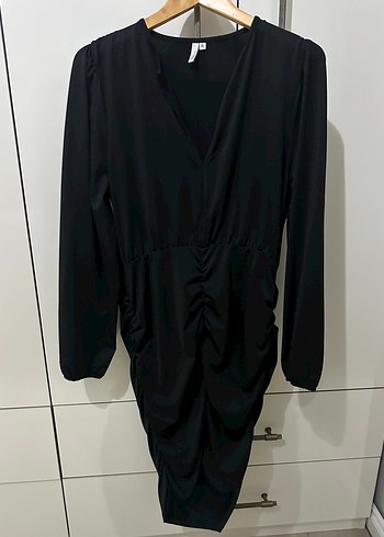 xl Beden Siyah Elbise