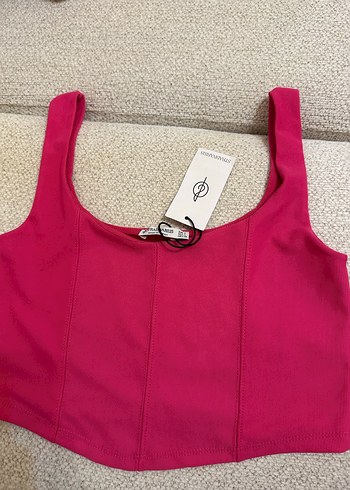 Stradıvarıus etiketli Crop top