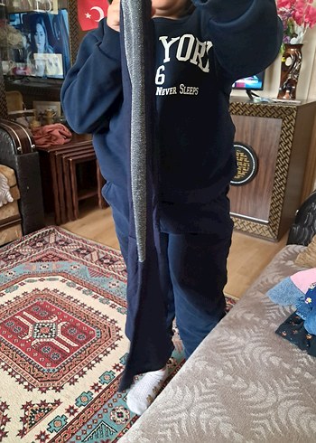 Fermuarlı Lacivert Hamile Pantolonu - Görsel 6