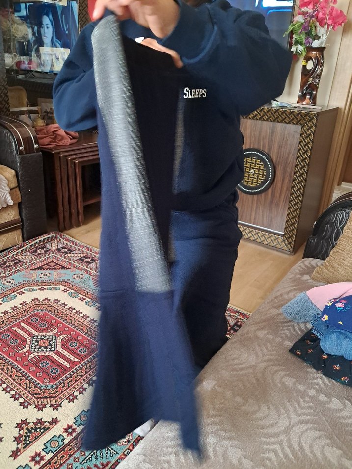 Fermuarlı Lacivert Hamile Pantolonu - Görsel 5