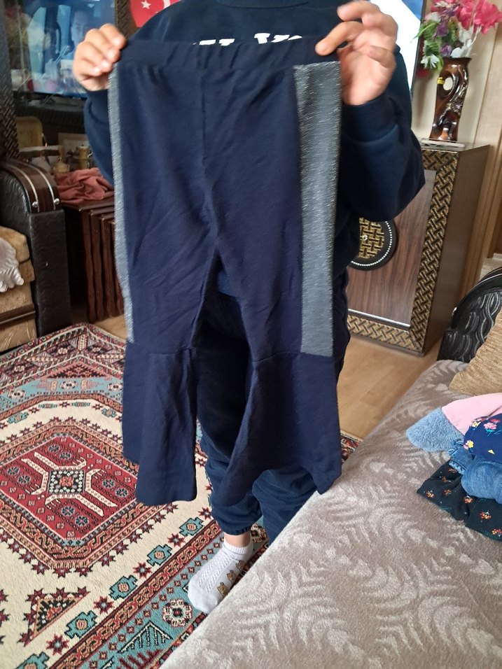 Fermuarlı Lacivert Hamile Pantolonu - Görsel 4