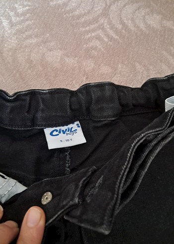 Erkek Siyah Denim Pantolon - Görsel 2