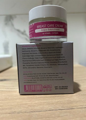 ISLBeauty Göğüs Bakım Kremi - Pembe BB Krem - Görsel 3