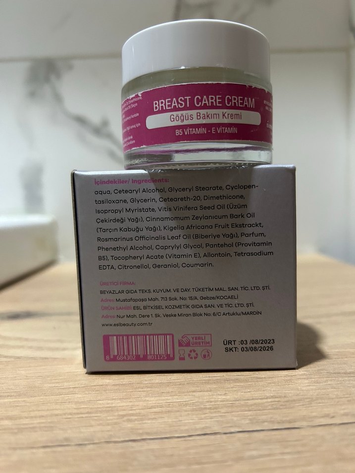 ISLBeauty Göğüs Bakım Kremi - Pembe BB Krem - Görsel 3