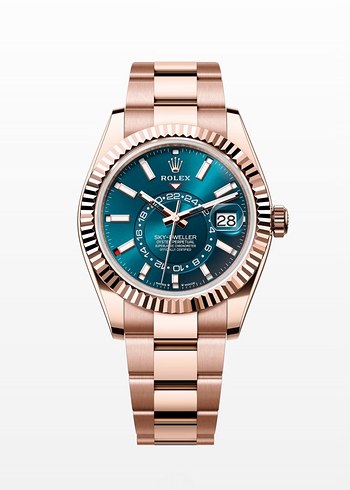 Rolex Sky-Dweller Ördek Başı Yeşil Kadran Erkek Saati