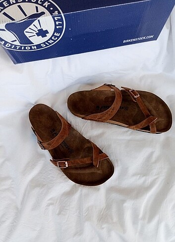 Birkenstock çapraz terlik 