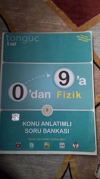 Tonguç 9.sınıf fizik konu anlatımlı soru bankası 