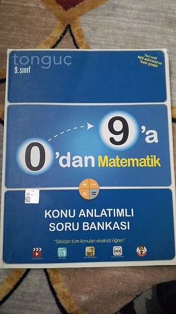 Tonguç 9.sınıf matematik konu anlatımlı soru bankası 