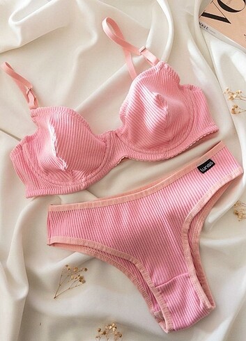 diğer Beden pembe Renk İç Çamaşırı Takımı - Soft Touch Collection-Pembe