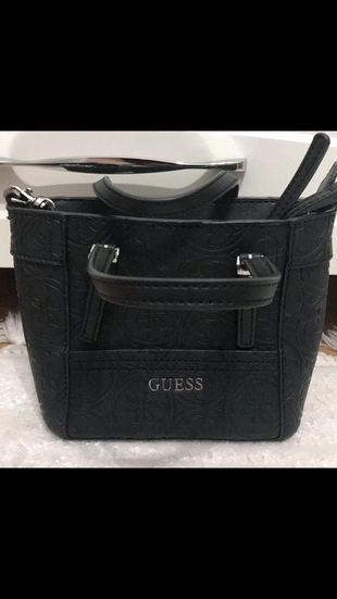 guess siyah çanta 