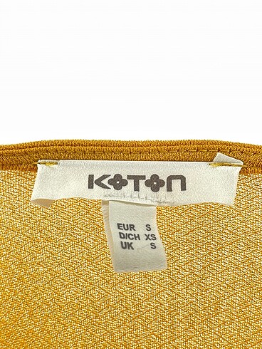 s Beden sarı Renk Koton Uzun Elbise %70 İndirimli.