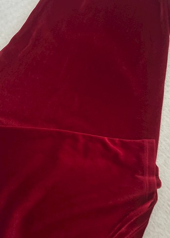 m Beden Bordo ince kadife