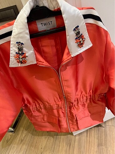 m Beden çeşitli Renk Twist ceket