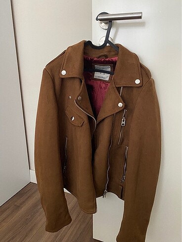 Pull and bear süet ceket