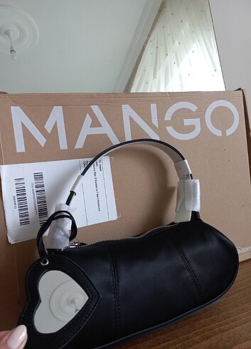 Mango strass tokali omuz cantasi 