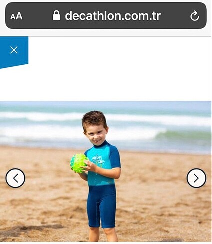  Decathlon erkek bebek mayo