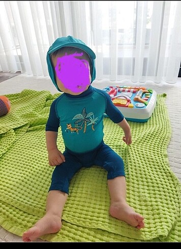 1,5 Yaş Beden Decathlon erkek bebek mayo