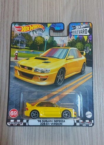 Hot Wheels Premium Subaru impreza 22B-Sti Version