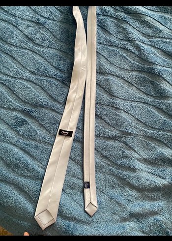 Açık mavi Erkek Kravat - Görsel 2